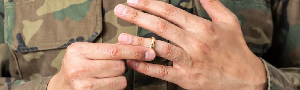 military divorce