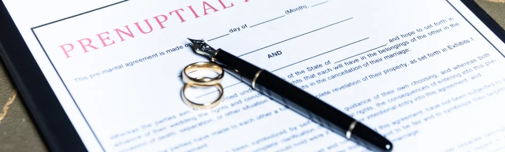 prenuptial agreement template