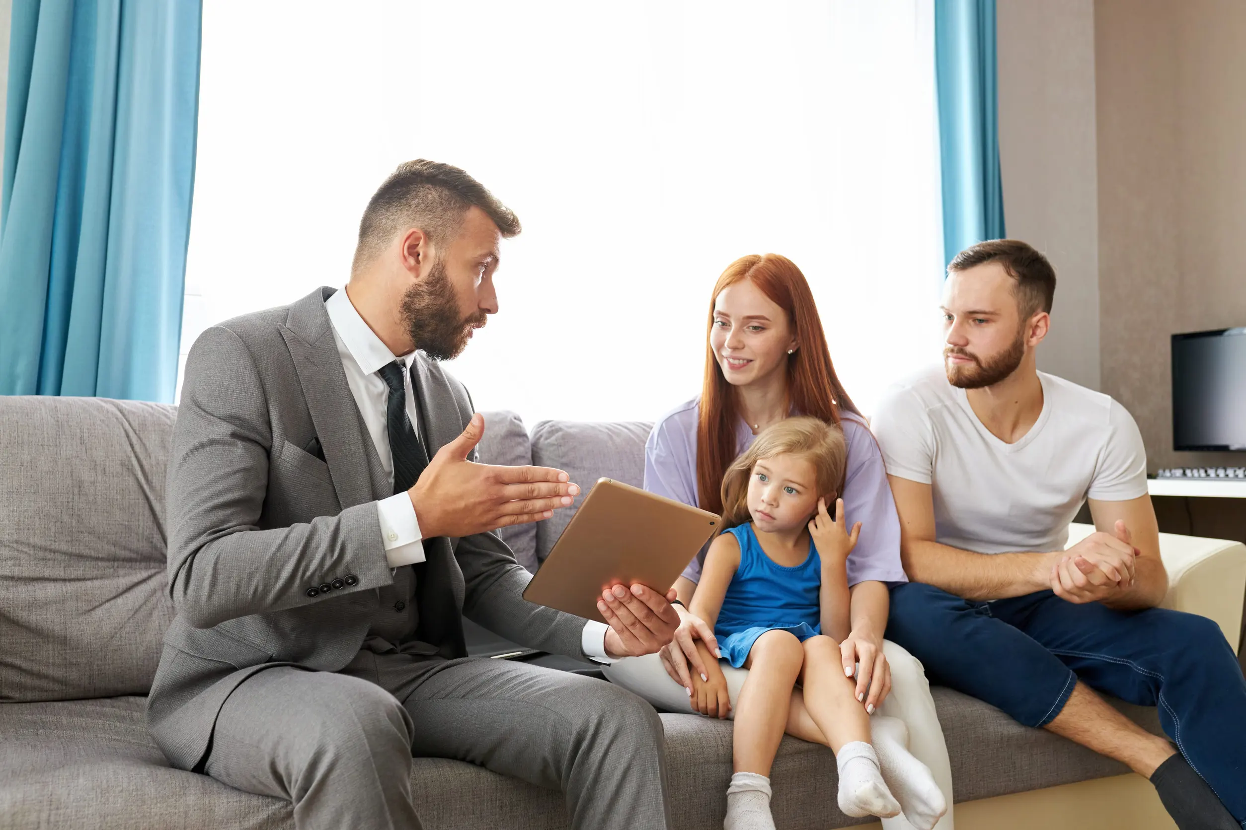 Truce® Law attorney explaining child support modification options to a client in Seattle